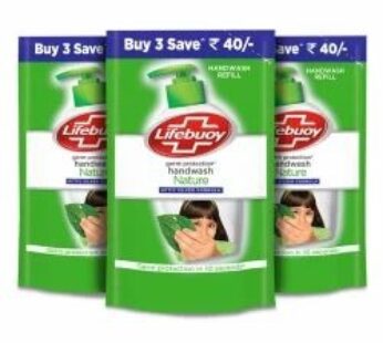 LIFEBUOY HW NEEM POUCH 3X 185ML